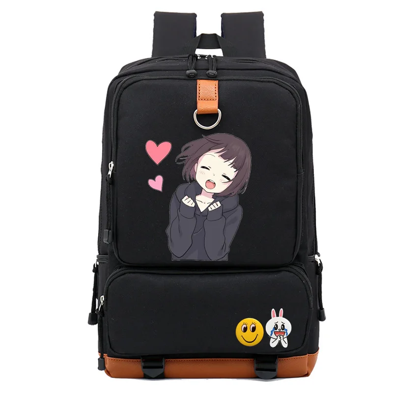 Высококачественный унисекс рюкзак Anime menhera chan для подростков с большой вместимостью.