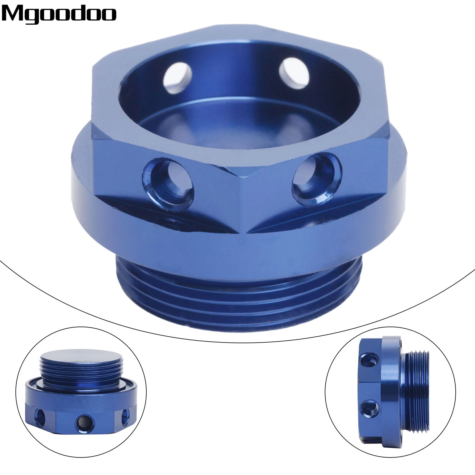 Алюминиевая крышка для наполнителя масла двигателя мотоцикла Mgoodoo CNC масляного