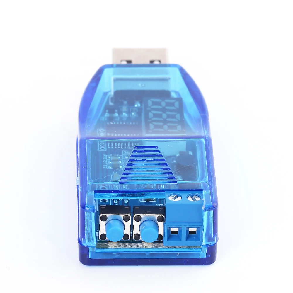 DC-DC 5В до 3 в 9В 12В 24В USB повышающий/понижающий модуль питания Красный дисплей