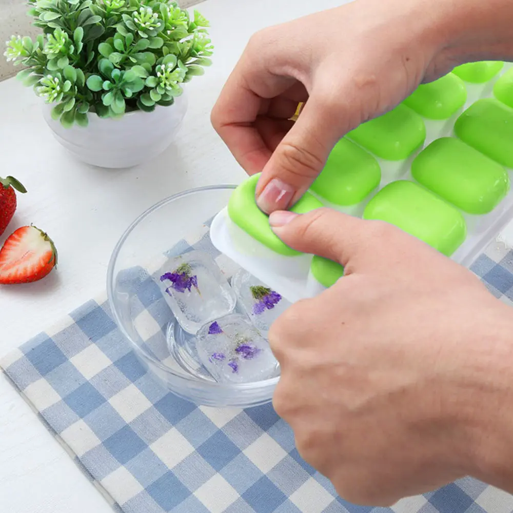 1 * покрытый силикагелем чехол для льда Ices Jelly Maker Плесень прочный и многоразовый