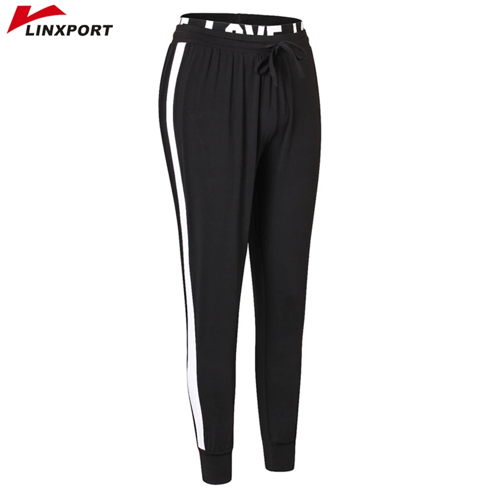 Штаны Для Йоги женщин тренировки Капри для отдыха бег брюки свободные спортивные