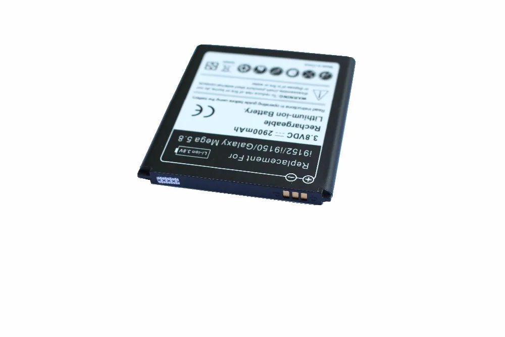 Сменный литийионный аккумулятор B650AC/E B600BE/C 2900 мА · ч для Samsung Galaxy Mega 5 8 I9150 I9152 I9508 I959