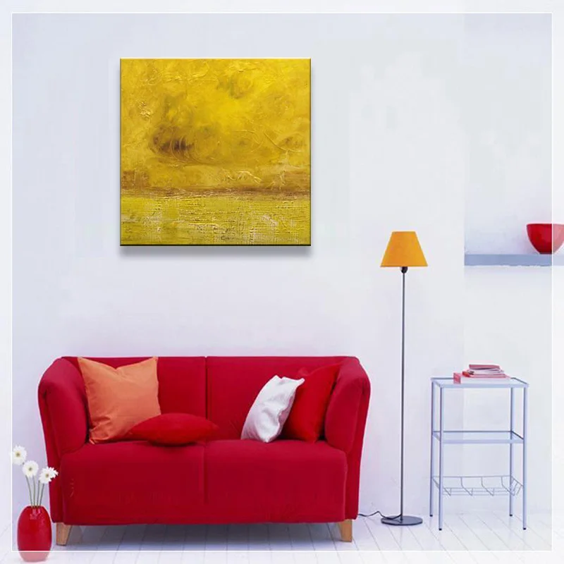 handmade oil painting on canvas modern 100% Best Art Abstract original directly from artis XD1-152 | Дом и сад