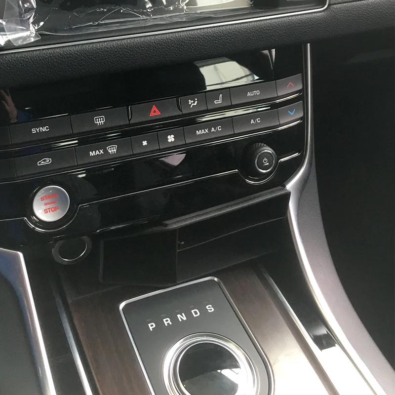 Для Jaguar XF XE XFL XEL 2018 автомобильный-Стайлинг пластик центральная консоль