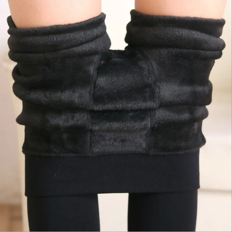 

Autumn Winter New Pearl Velvet Thick Women Pantyhose High Quality Warm Tights
