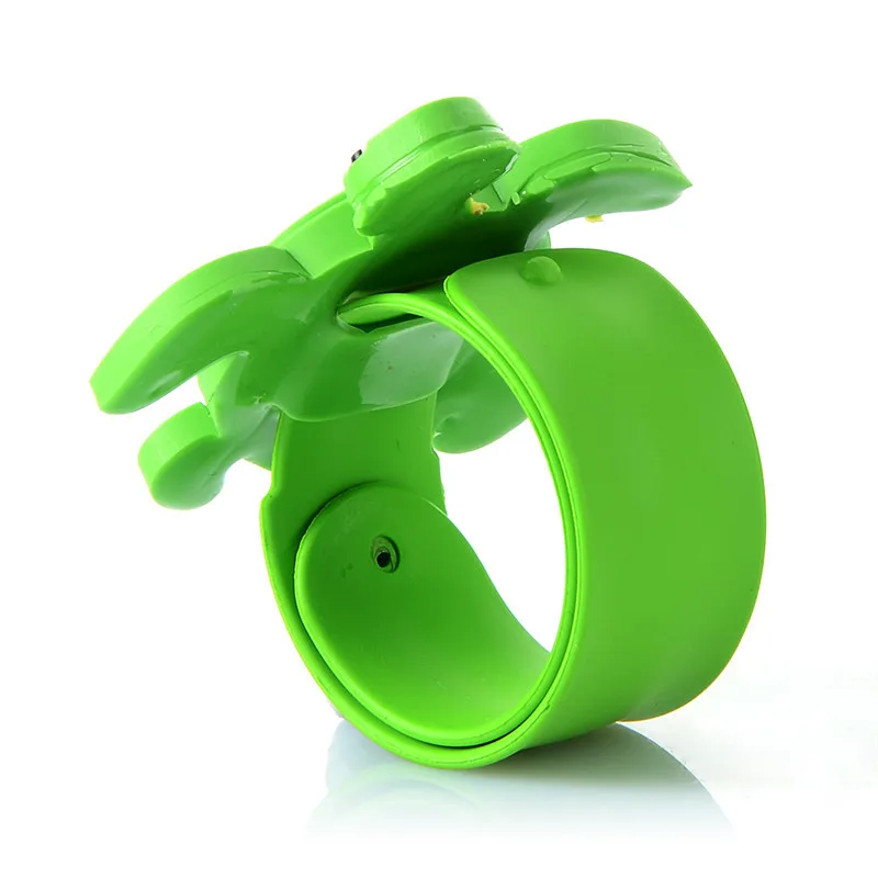 Детские часы с 3D животными Модные кварцевые наручные силиконовым ремешком