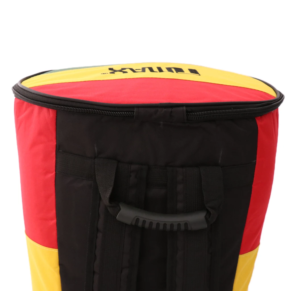 Тканевый Портативный Модный водонепроницаемый 10/12 дюймов Djembe Африканский барабан Gig сумка-чехол для ноутбука чехол рюкзак перкуссия Djembe часть