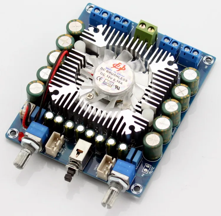 2016 Новый DC12V TDA7850 4 0 канальный мини HIFI плата автомобильного аудио усилителя 50 Вт * |