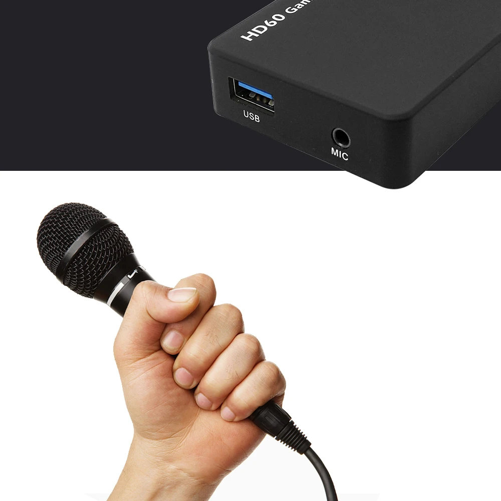 EarRise ezcap261M USB 3 0 HD видеозахват 4K 1080P конвертер для игр в реальном времени с
