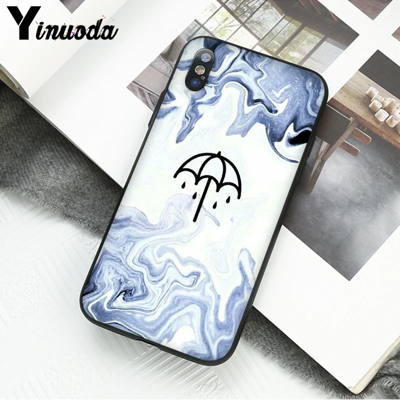 Yinuoda BMTH Bring Me the Horizon TPU черный чехол для телефона чехол для Apple iPhone 8 7 6 6S Plus X XS MAX 5 5S SE XR чехол