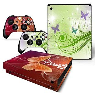GOOYIYO-для microsoft xbox ONE X наклейка геймерская консоль контроллеры виниловая наклейка DIY персональная мультяшная кожа xbox ONE X наклейка