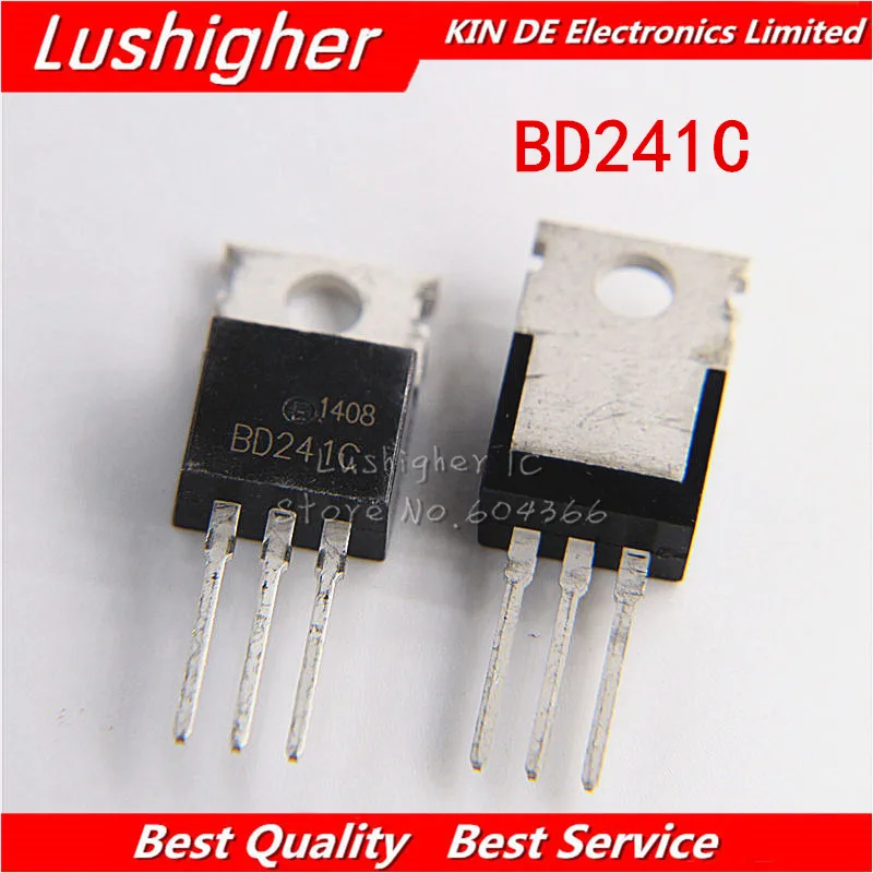 10 шт. BD241C 220 BD241 TO220|shipping free| |