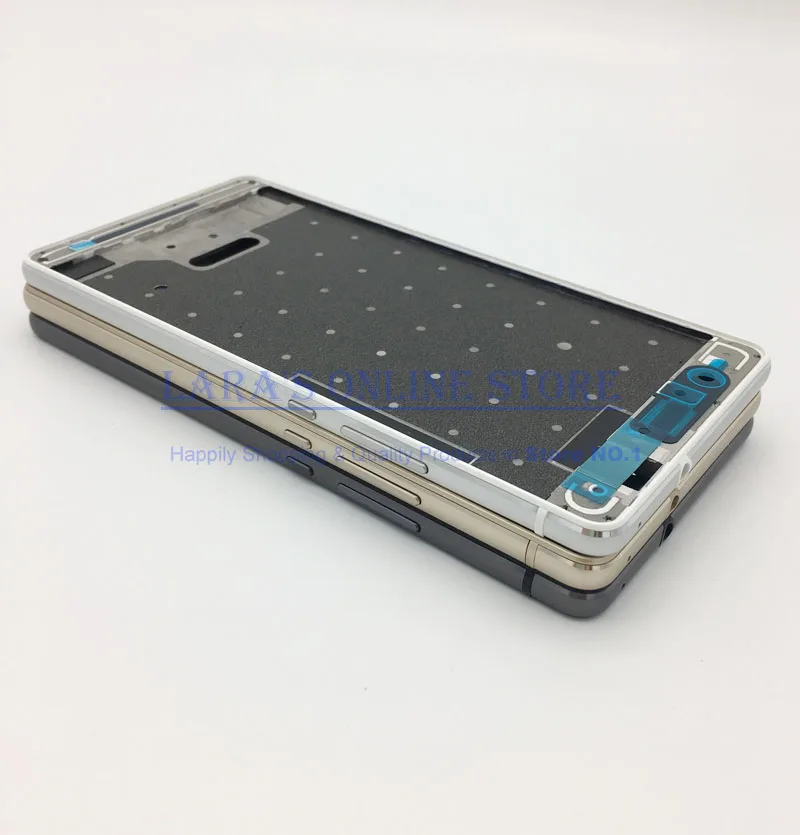 Фото Новинка для Huawei P9 LITE передняя рамка с ЖК-пластиной + Лицевая панель средняя Крышка