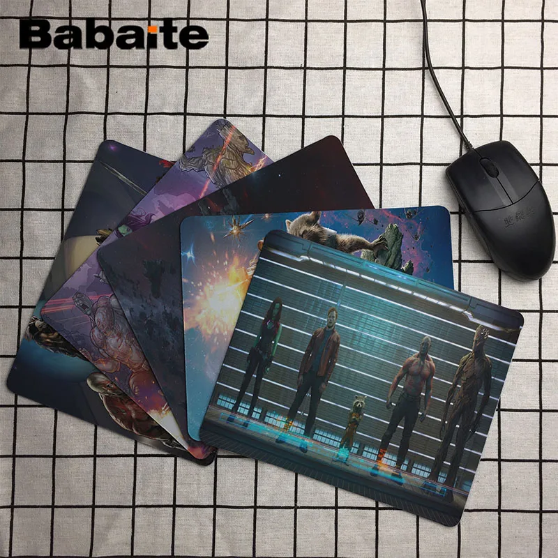 Babaite Guardians галактики заказной Ноутбук игровой Размер коврика для компьютерной мыши для 25x29 см Коврик для мыши