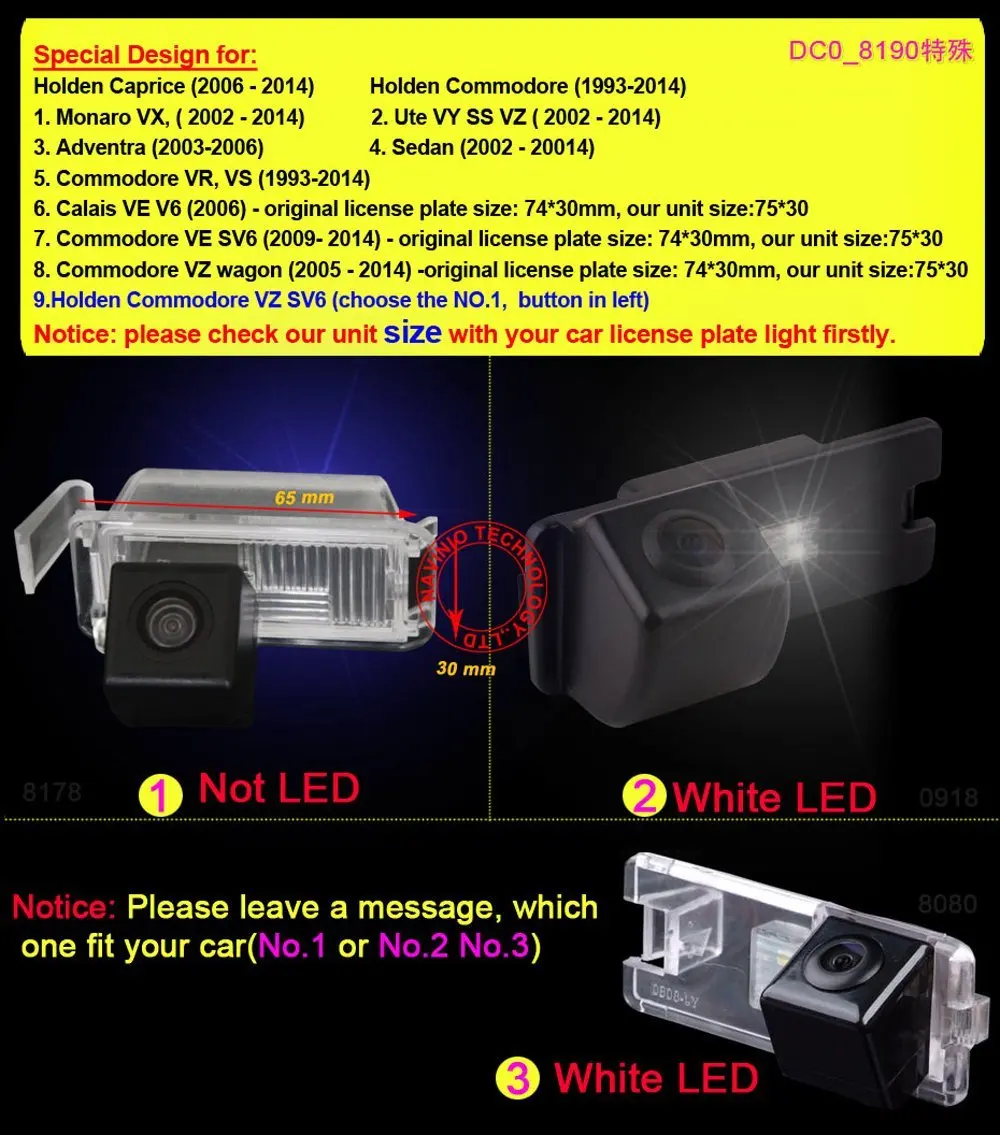 CCD Автомобильная камера для holden Caprice Commodore Sedan Adventra Monaro VX Ute VY SS VZ GPS радио
