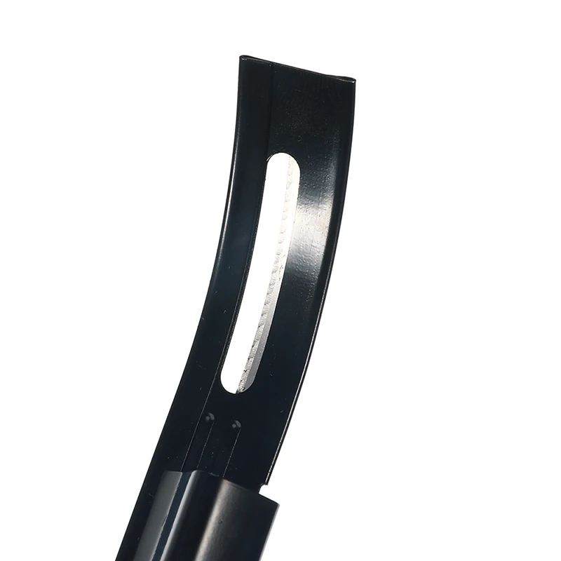 Нож для резки кожи 1 шт. черный острый нож кожевенного ремесла тонкий с 3 лезвиями