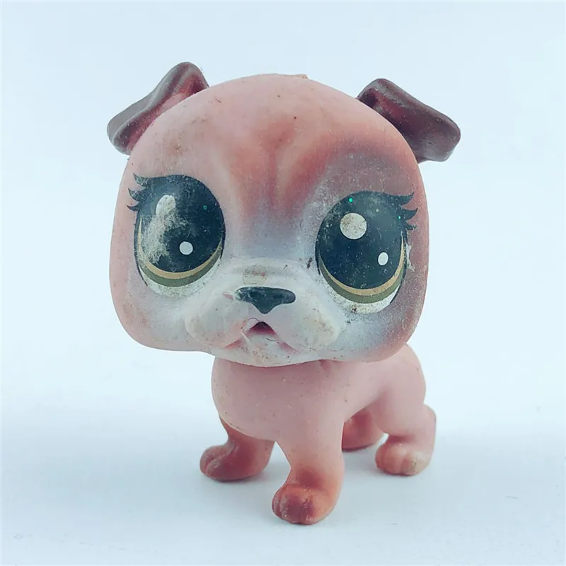 Фиолетовый Игрушки для питомцев Милая такса серия pubby dog lps мини-фигурка дошкольника детские игрушки лучший подарок новинка игрушки - Цвет: Фиолетовый