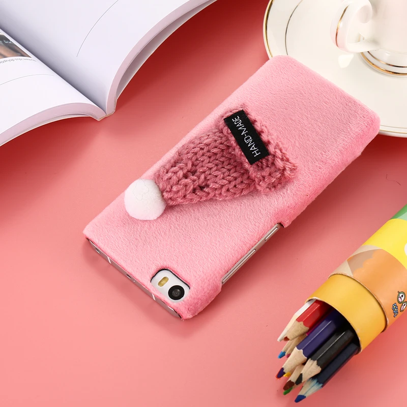 KISSCASE милый плюшевый чехол для телефона Xiaomi MI5 Redmi 4 Pro прекрасный 3D вeчeринки yкрaшeнa