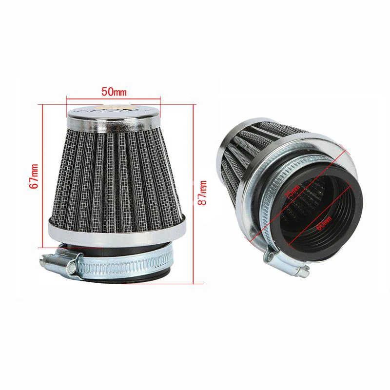 Фильтр для очистки воздуха 60 мм Honda Yamaha Suzuki Kawasaki ATV скутера|60mm air filter|air filter cleanercleaner