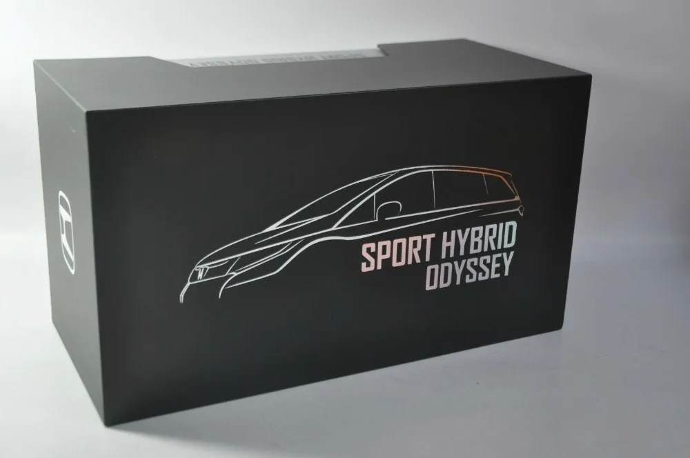 1:18 литая модель для Honda Odyssey Sport Hybrid 2019 белый MPV сплав игрушечный автомобиль