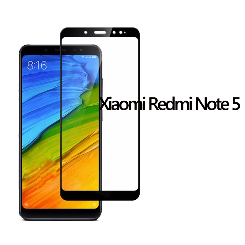 Redmi Note 5 Glass Full Закаленное стекло для Xiaomi Mi 9T стекло для Redmi Note 5 7 Pro стекло Xiaomi mi A2 8 Lite 9 SE Pocophone F1 стекло на сяоми ми 9т редми ноут 7 про стекло Покофон Ф1 ксиоми ми 9т стекло - Цвет: Redmi Note 5 Glass