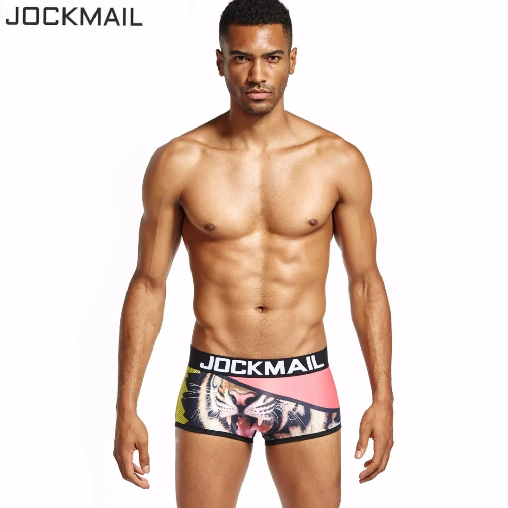 JOCKMAIL, фирменное Мужское нижнее белье, боксеры, шорты, сексуальные мужские трусы, трусы, calzoncillos hombre, боксеры marca cuecas, боксеры для геев, нижнее белье