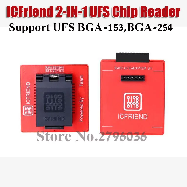 Новинка ICFriend ICS UFS 2IN1 поддержка BGA 254 с Z3X легкий Jtag Plus box|Детали устройств связи| |
