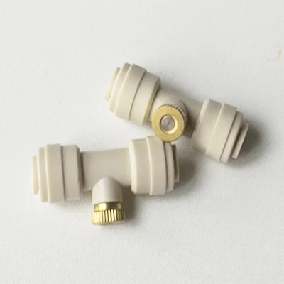 white rice 0.4mm C043 1/4 ''сопло для запотевания на открытом воздухе, насадка для тумана из латуни, комплект сопел для охлаждения - Цвет: white rice 0.4mm