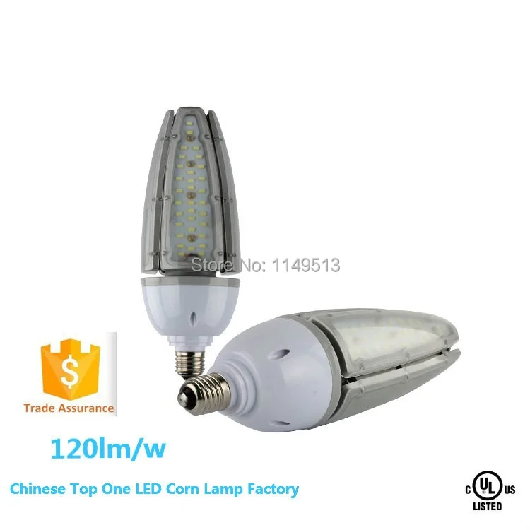 Новые светодиодные фары ближнего света Светодиодная лампа 40 w IP65 Водонепроницаемый светодиодный уличный свет E27 E40 E26 E39 низкий пролет лампа AC85-277V