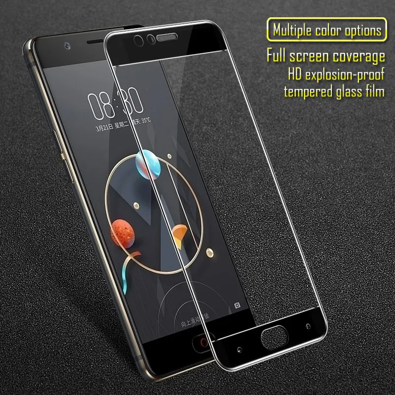 Для zte Nubia M2 закаленное Стекло Новый IMAK из закаленного стекла покрытие полный