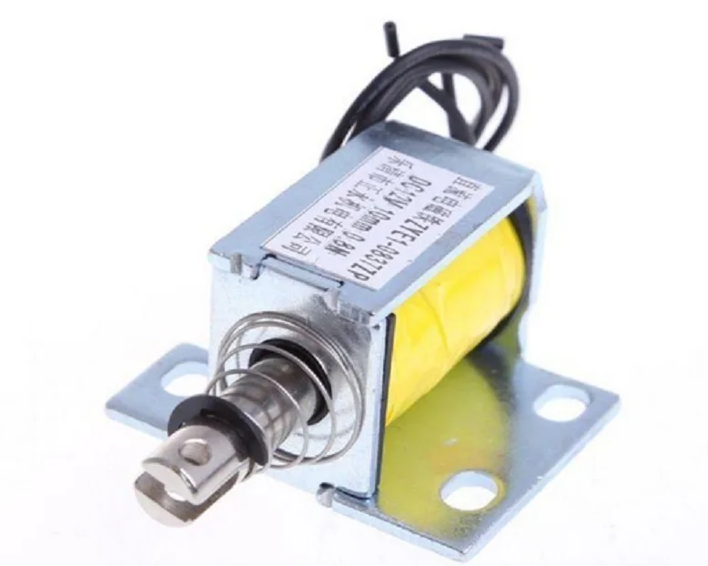 

ZYE1-0837ZP DC 12V/DC24V Push Type Open Frame Solenoid Electromagnet