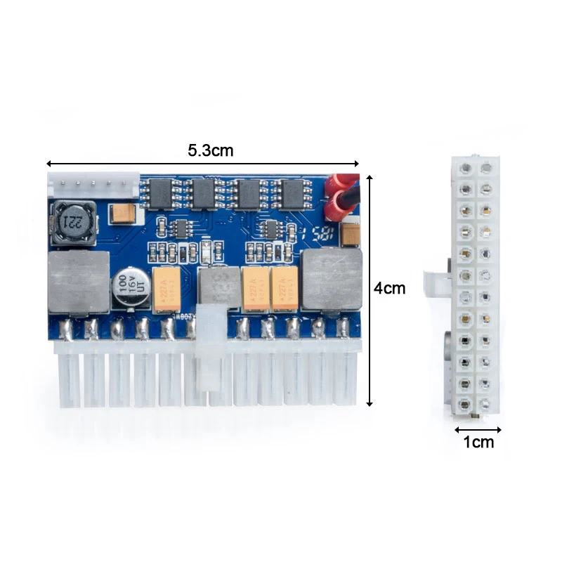 RGeek DC ATX Peak PSU 19 в 200 Вт Pico переключатель для майнинга 24Pin MINI ITX к PC источник питания