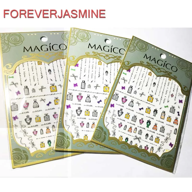 Наклейки для дизайна ногтей 3 шт.|nail wraps|full nail wrapsnail art stickers |