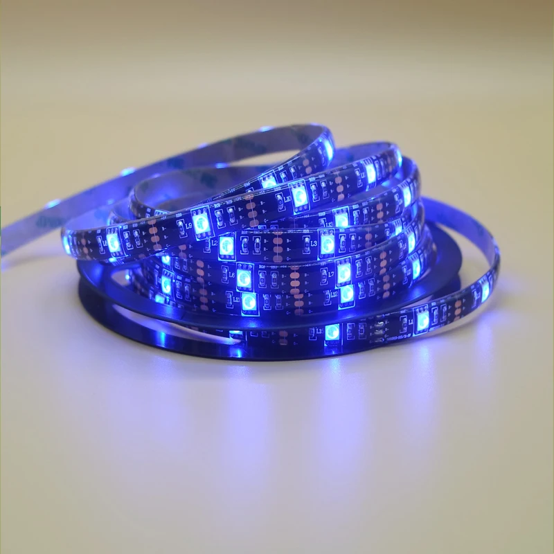 DC12V Светодиодная лента 5/10/15/20/30/40/50 М 5050 SMD RGB 300 led ip65/не водонепроницаемый гибкий
