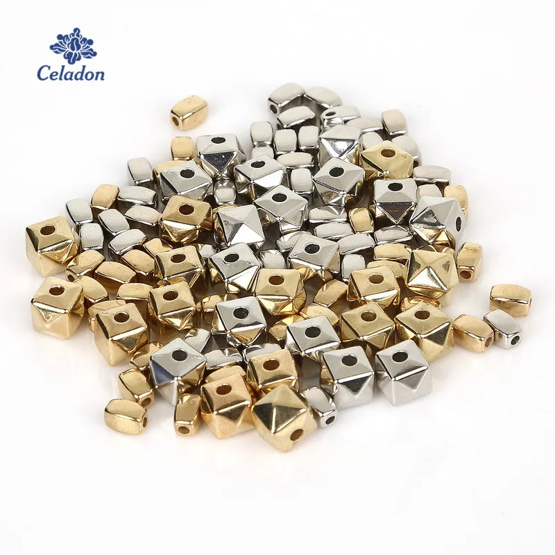 Пластиковые бусины с большим отверстием для браслетов ожерелий ювелирных