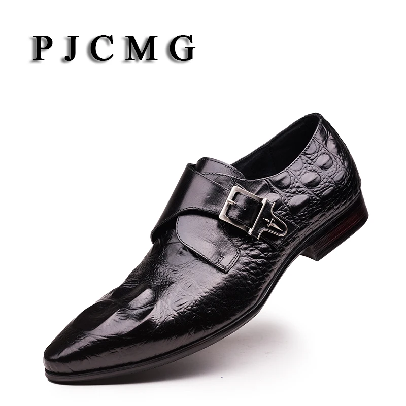 PJCMG/Лидер продаж Новинка мужские оксфорды в деловом стиле сезон весна-осень обувь