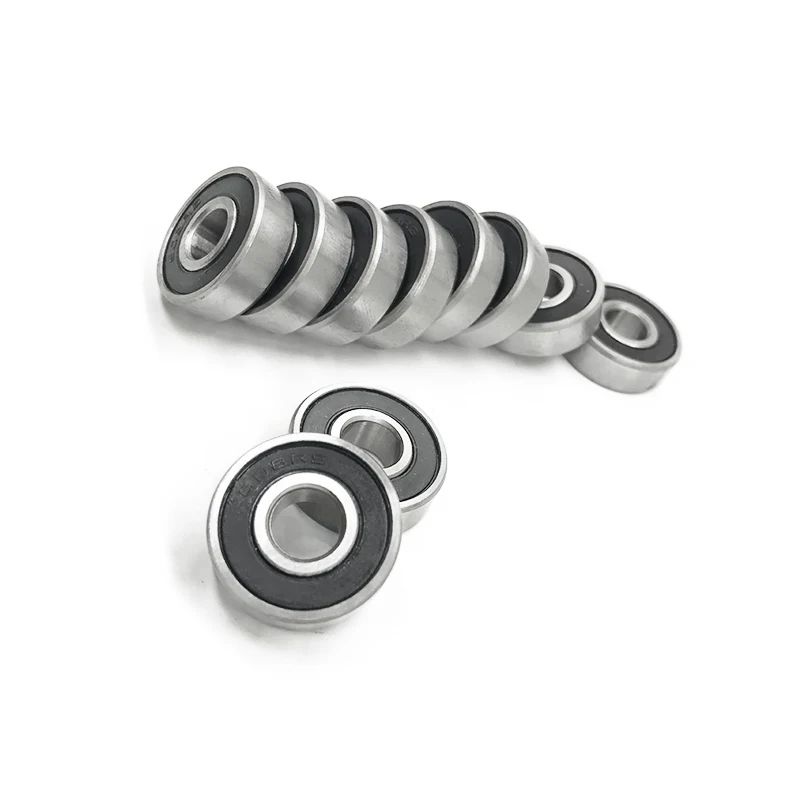 

10pcs 608 RS 608-2RS 8*22*7mm Skateboard 608 2RS Ball Bearings Miniature 608-2RS Bearing 608RS 8X22X7mm