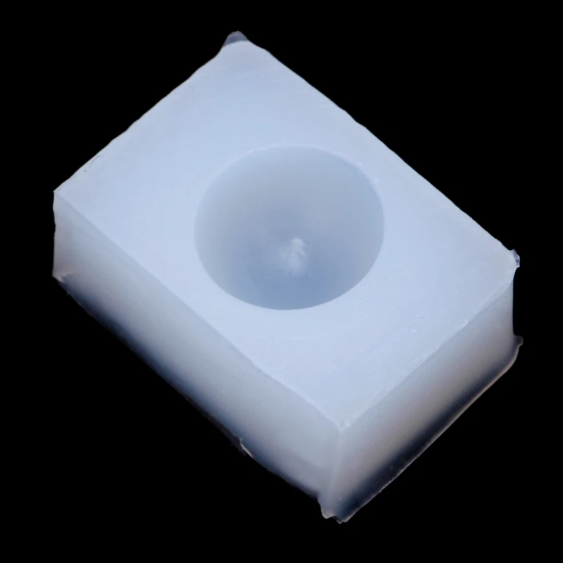 DIY силиконовые полукруглые подвески из смолы для изготовления ювелирных изделий