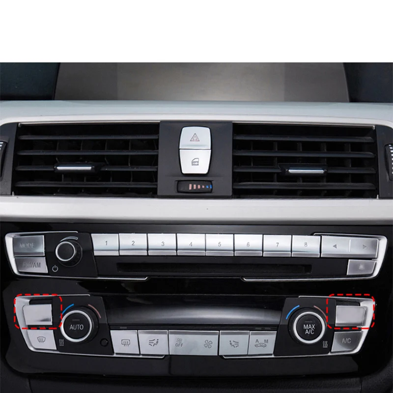 Автомобильный Стайлинг управления кондиционированием CD панель Кнопка крышка