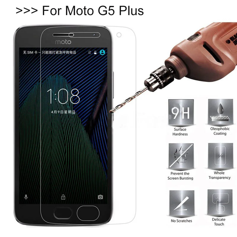 Закаленное стекло для Motorola Moto G5s G5 Plus G G2 G3 G4 Play E E2 E3 E4 C Plus X4 X2 X Play style Z Force Защитная пленка для экрана