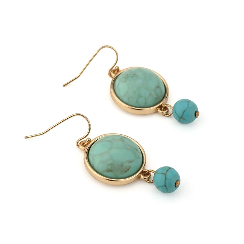 Женские серьги подвески из синтетического камня в этническом стиле|earrings for|earrings