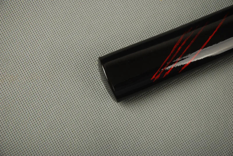 Изящные специальные подходящие красные и черные глянцевые лакированные ножны