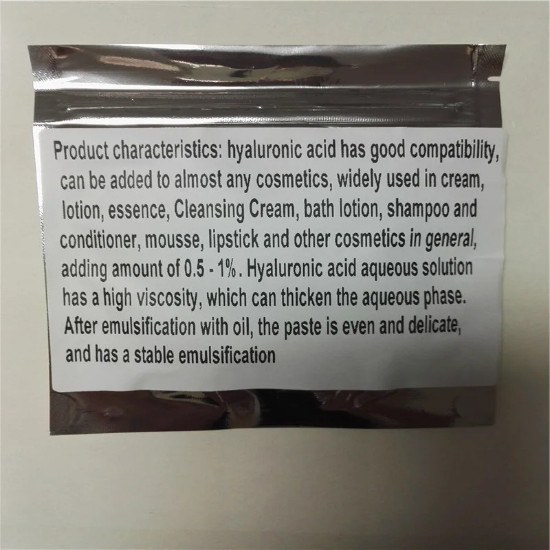 10 г настоящий чистый 99% гиалуронат натрия лечение веснушек удаление пятен