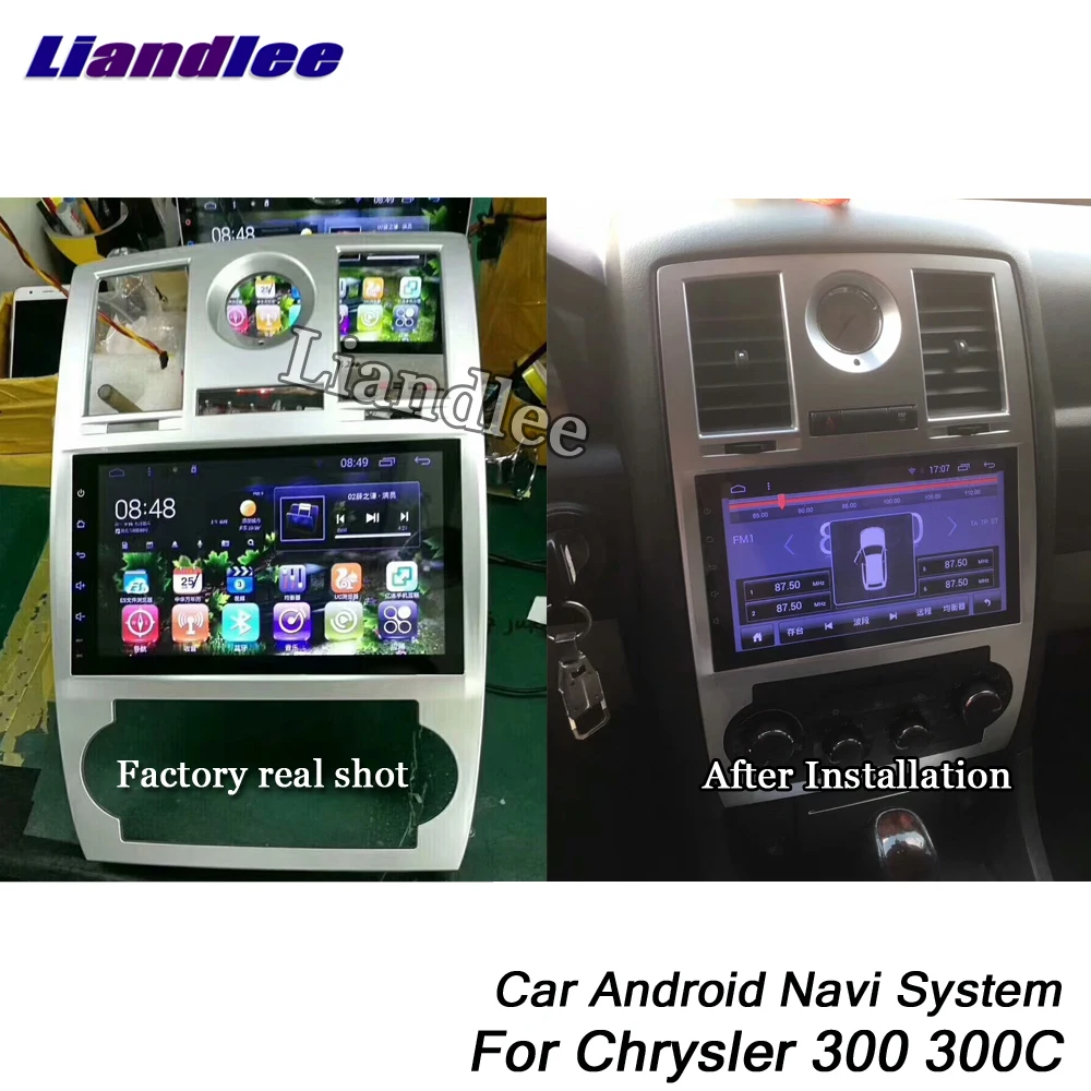 Liandlee автомобильная система Android для Chrysler 300 300C 2004~ 2010 радио стерео Carplay BT tv gps Wifi Navi карта навигация Мультимедиа