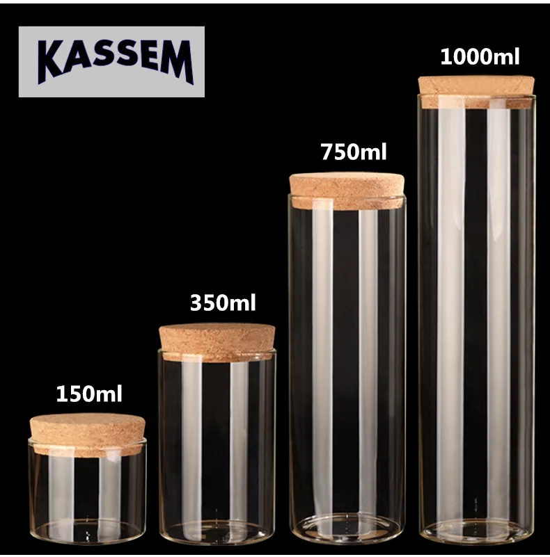 1000 мл стеклянные шафрановые банки с пробками для пищевых продуктов яркие