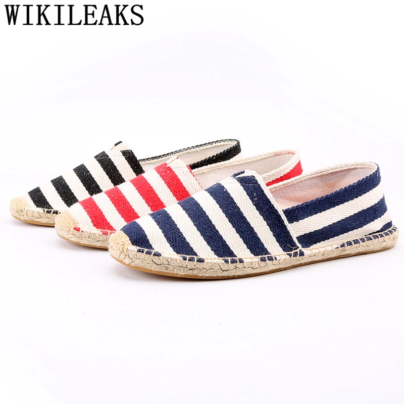 Loafers Men Canvas Shoes Brand Unisex Mens Casual Hot Sale Espadrilles Sepatu Slip On Pria Tenis Masculino Bona | Обувь