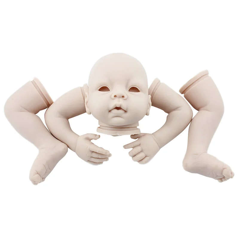 

DIY Silicone Baby Doll Mold Kits Creative Doll Body Parts Accessories Handicrafts Vinyl Reborn Baby Doll 3/4 Limbs Head Body Set
