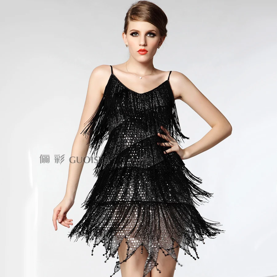 Свирепый лев Finge блесток Спагетти ремень двадцать/Ф “Великий Гэтсби” для