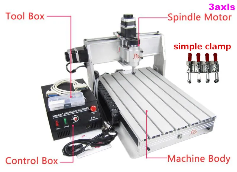 CNC router 3040 3axis 4axis wood carving machine Mach3 control Woodworking Milling Engraver Machine | Инструменты