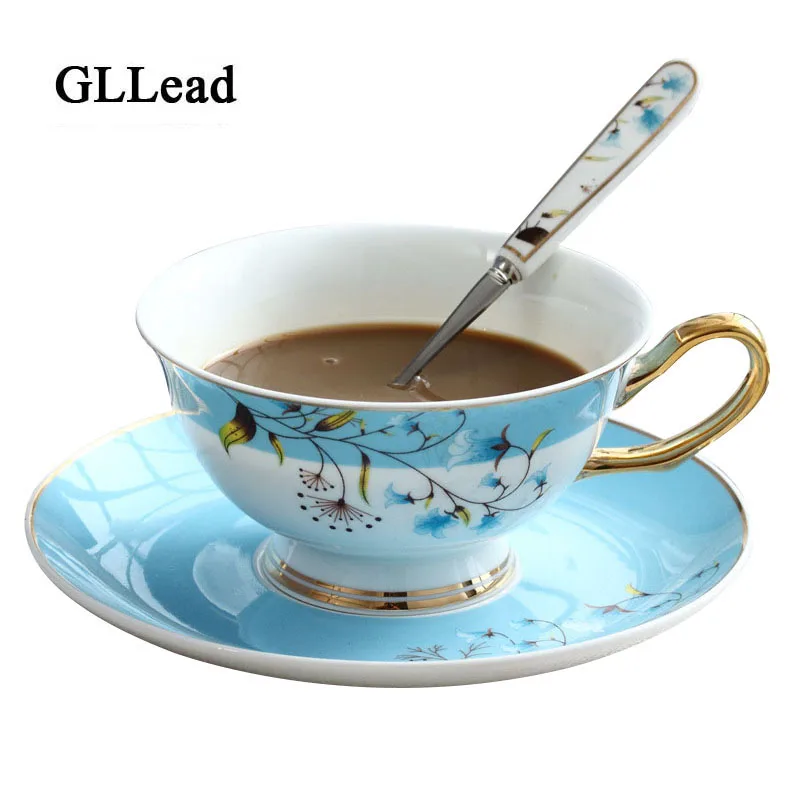 GLLead модный костяной фарфор чайные чашки наборы Европейский стиль кофейная чашка